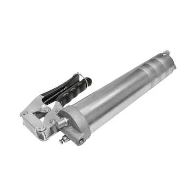 Pistol pentru gresat cu maner + tub vaselina Olipes (decalimetru presiune inalta) Breckner Germany - imagine 2