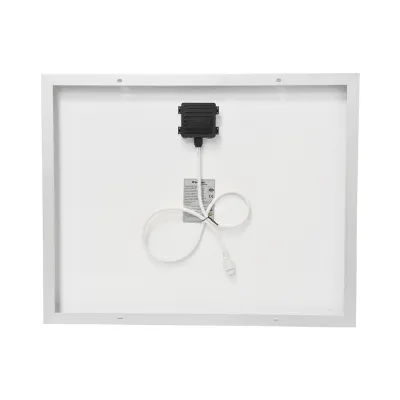 Set panou solar 50W fotovoltaic monocristalin 670x540x30mm 12-24V priza bricheta cu 4 becuri 9W Breckner Germany - imagine 8