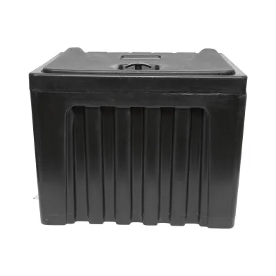 Lada pentru scule fara suport, din plastic negru 468x470x600 mm