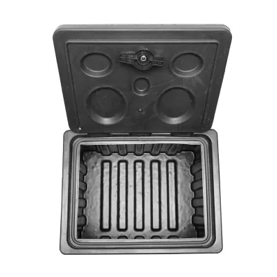 Lada pentru scule fara suport, din plastic negru 468x470x600 mm - imagine 7