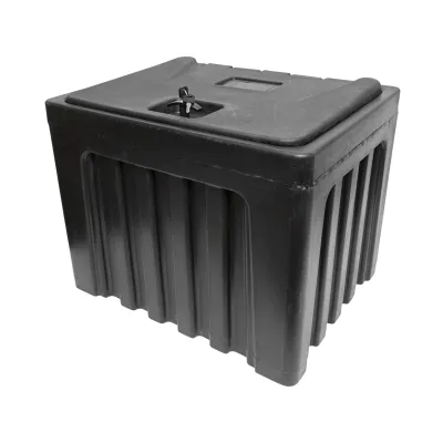 Lada pentru scule fara suport, din plastic negru 468x470x600 mm - imagine 4
