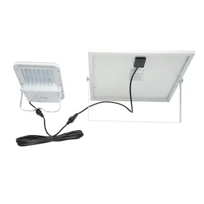 Proiector LED 150W cu panou solar monocristalin 25W, telecomanda si acumulator inclus Breckner Germany - imagine 7