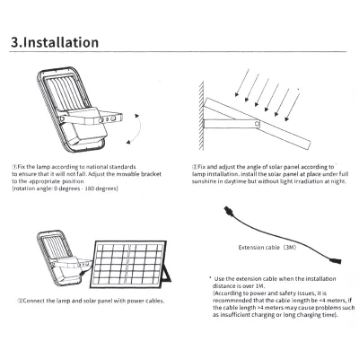 Proiector LED 150W cu panou solar monocristalin 25W, telecomanda si acumulator inclus Breckner Germany - imagine 9