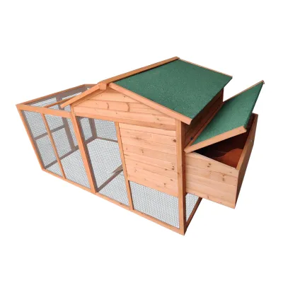 Cotet pentru pasari de curte din lemn 2330x950x1210mm - imagine 3
