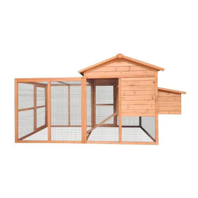 Cotet pentru pasari de curte din lemn 2330x950x1210mm - imagine 2