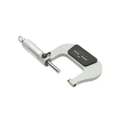 Micrometru mecanic de exterior cu cadru emailat, metric 25-50 mm - imagine 3