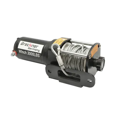 Troliu electric cu telecomanda 12V, 1,6T (3000lbs) lungime cablu 9.2m - imagine 4