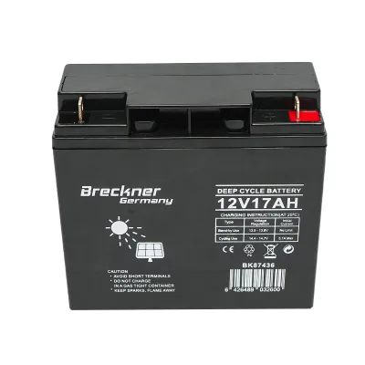 Set panou solar 50W fotovoltaic monocristalin 670x540x30mm 12-24V baterie 12/17Ah 4 becuri 9W Breckner Germany - imagine 6