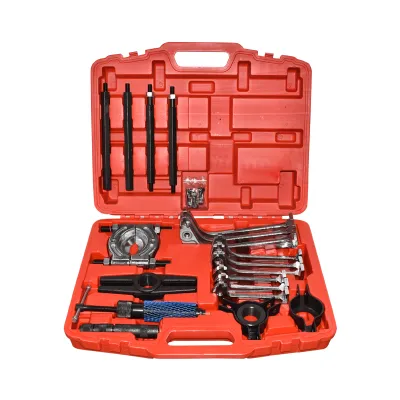 Trusa extractor rulmenti profesionala cu 3 cote, 21 piese - imagine 2