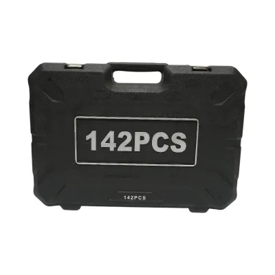 Trusa chei tubulare, combinate fixe si inelare, biti, imbus, torx Cr-V 142 piese Breckner Germany - imagine 6