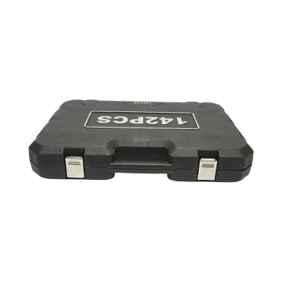 Trusa chei tubulare, combinate fixe si inelare, biti, imbus, torx Cr-V 142 piese Breckner Germany - imagine 5