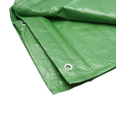 Prelata cu ochiuri de prindere 100g/m2 verde 4x6m Breckner Germany - imagine 3