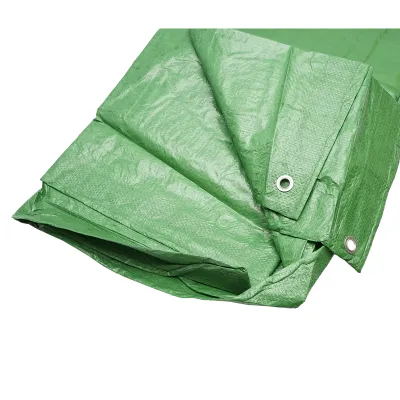 Prelata cu ochiuri de prindere 100g/m2 verde 5x8m Breckner Germany - imagine 3