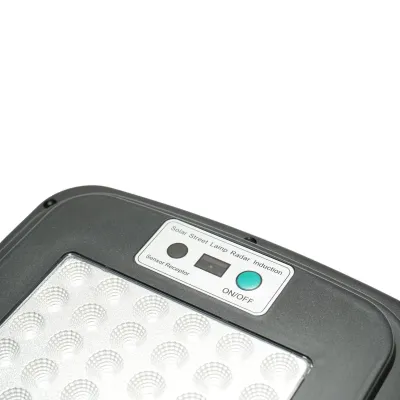 Lampa solara LED iluminat stradal 60W, 6500K cu panou solar, senzor de miscare si prindere pe stalp IP65 Breckner Germany - imagine 9