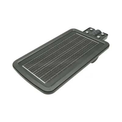 Lampa solara LED iluminat stradal 60W, 6500K cu panou solar, senzor de miscare si prindere pe stalp IP65 Breckner Germany - imagine 6