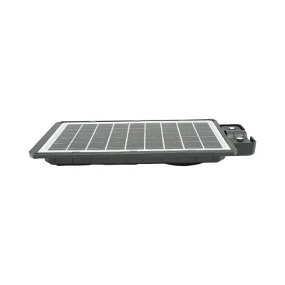 Lampa solara LED iluminat stradal 150W, 6500K cu panou solar, senzor de miscare si telecomanda IP65 Breckner Germany - imagine 5