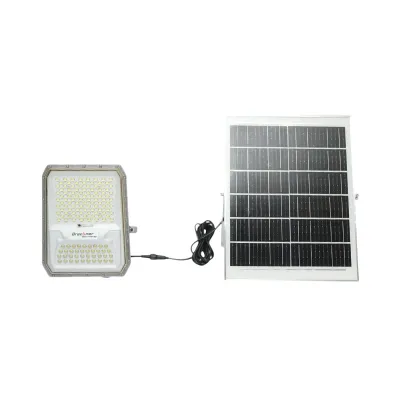 Lampa LED cu panou solar monocristalin 25W senzor de miscare si telecomanda Breckner Germany - imagine 2