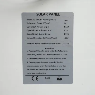 Lampa LED cu panouri solare 50W proiector 150W telecomanda, baterie 3,2V/40Ah Breckner Germany - imagine 6