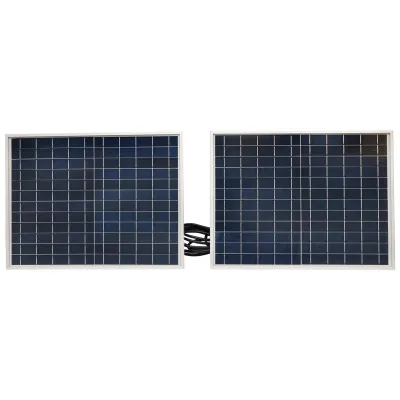 Lampa LED 126x0.5W cu panou solar 25W si baterie 7V/10Ah Breckner Germany - imagine 5