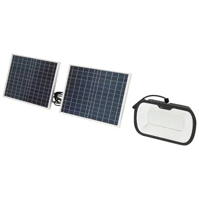 Lampa LED 126x0.5W cu panou solar 25W si baterie 7V/10Ah Breckner Germany - imagine 3