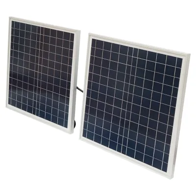 Lampa LED 240x0.5W cu panou solar 35W si baterie 7.4V/15Ah Breckner Germany - imagine 8