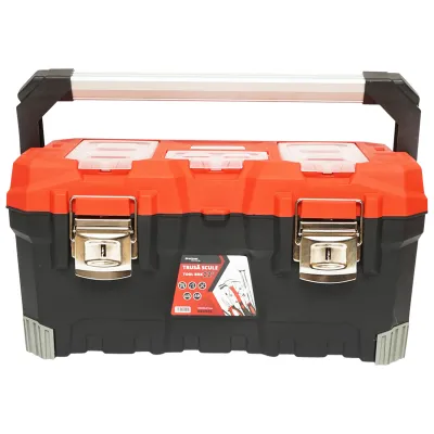 Cutie pentru scule profesionala cu maner aluminiu 560x300x277mm Breckner Germany - imagine 4