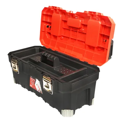 Cutie pentru scule profesionala cu maner aluminiu 676x314x300mm Breckner Germany - imagine 8