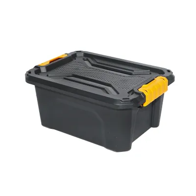 Cutie depozitare cu capac pentru sarcini grele 12L 385x295x175mm - imagine 2
