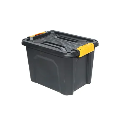 Cutie depozitare cu capac pentru sarcini grele 18L 385x295x260mm - imagine 2