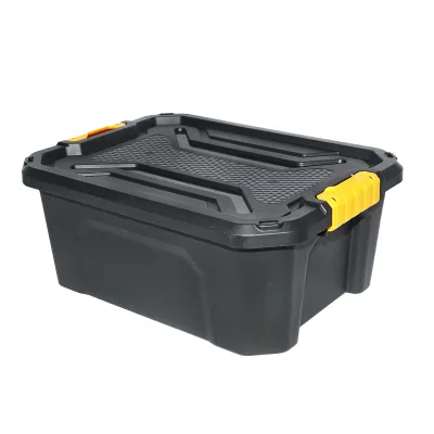 Cutie depozitare cu capac pentru sarcini grele 20L 490x380x200mm - imagine 2