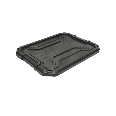Cutie depozitare cu capac pentru sarcini grele 40L 490x380x320mm - imagine 7