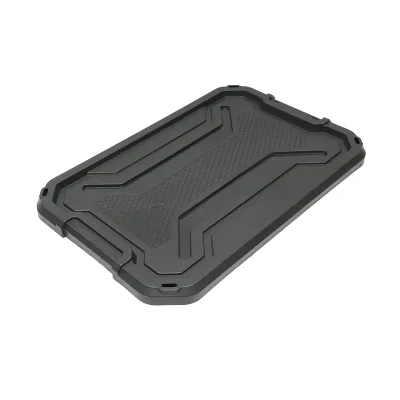 Cutie depozitare cu capac pentru sarcini grele 60L 580x380x405mm - imagine 8