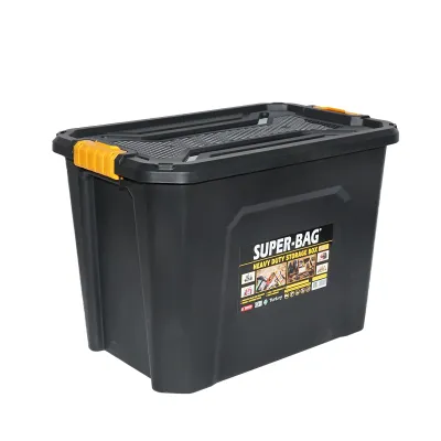 Cutie depozitare cu capac pentru sarcini grele 60L 580x380x405mm - imagine 4