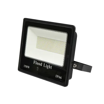 Proiector LED 150W, 220V, 6500K, IP66 negru 360x285x67mm Breckner Germany
