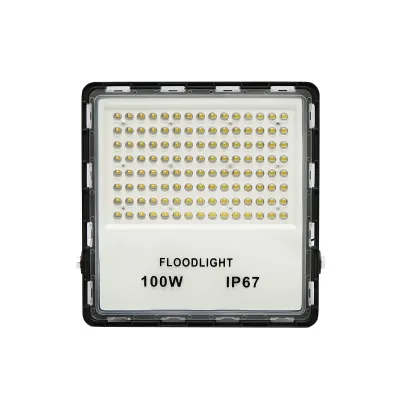 Proiector LED 100W, 220V, 6500K, IP67, 270x260x35mm Breckner Germany - imagine 2