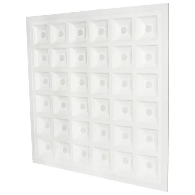Panou cu 144 LED-uri chip 2835 suport de aluminiu 48W 595x595x20mm Breckner Germany - imagine 5