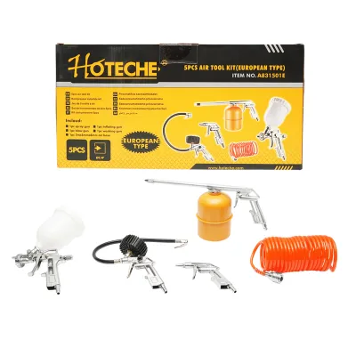 Set 5 pistoale aer comprimat Hoteche