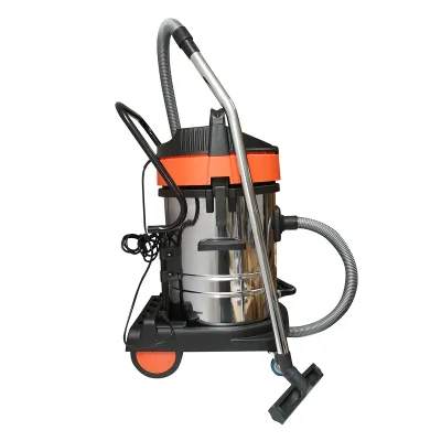 Aspirator profesional industrial uscat/umed 3000W, 220W, volum 70L corp din inox Breckner Germany - imagine 4