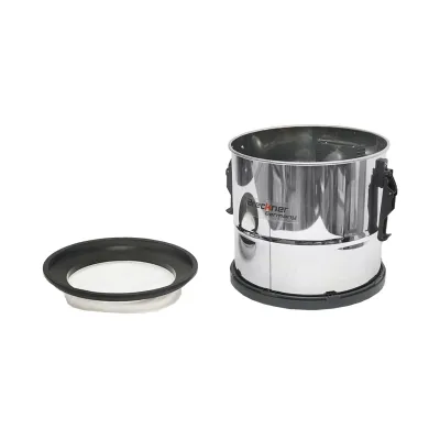 Aspirator profesional industrial volum 38L 220V 1600W corp din inox Breckner Germany - imagine 9