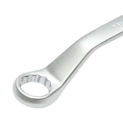 Cheie inelara cotita dubla 24x27mm Cr-V - imagine 3