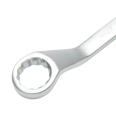 Cheie inelara cotita dubla 24x27mm Cr-V - imagine 4