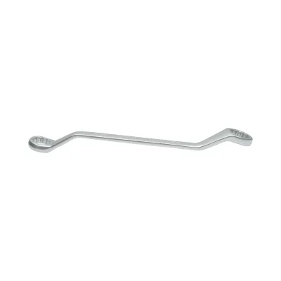 Cheie inelara cotita dubla 24x27mm Cr-V - imagine 2