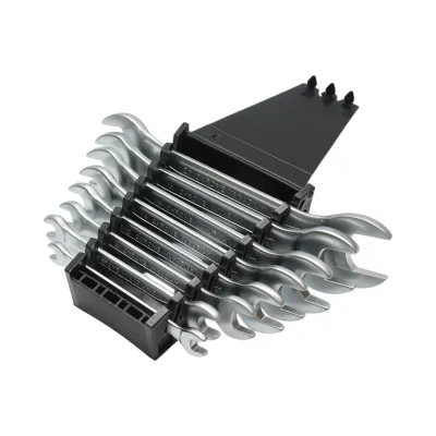 Set 8 chei fixe in suport cu clema 6-22mm Breckner Germany - imagine 2