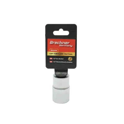 Cap cheie tubulara 17mm pentru clichet cu prindere 1/2 Breckner Germany