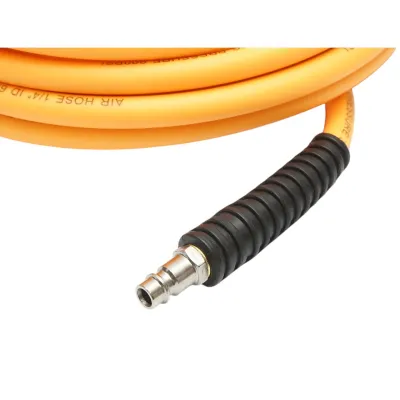 Furtun aer compresor profesional 7.5m din PVC si cuplare rapida universala Breckner Germany - imagine 5