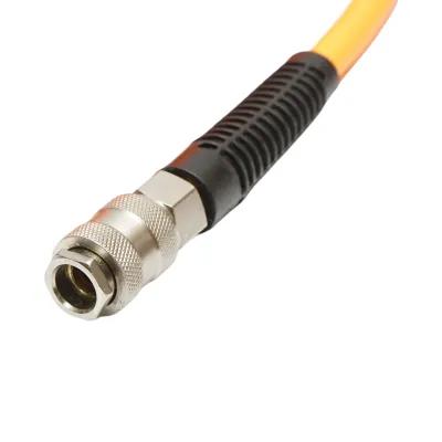 Furtun aer compresor profesional 7.5m din PVC si cuplare rapida universala Breckner Germany - imagine 6
