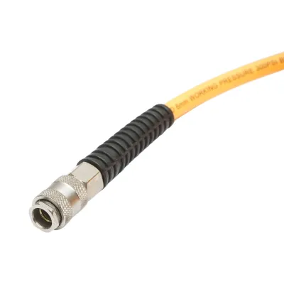 Furtun aer compresor profesional 7.5m din PVC si cuplare rapida universala Breckner Germany - imagine 4