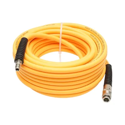 Furtun aer compresor profesional 15m din PVC si cuplare rapida universala Breckner Germany - imagine 3