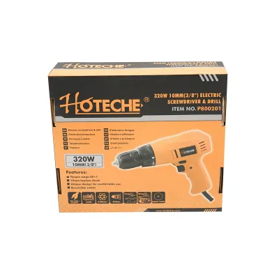 Masina de gaurit cu mandrina 10mm putere 320W, 800rot/min tensiune alimentare 220V Hoteche - imagine 6
