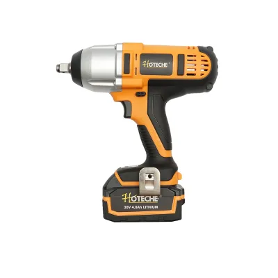 Masina de insurubat 1/2 cu impact 20V 450Nm, baterie 2x4.0Ah Hoteche - imagine 3